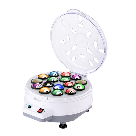 Kagrote Double Function Billiard Ball Cleaner, 110V Automatic Polisher with Heat Dissipation & 30-Second Deep Cleaning Cycle