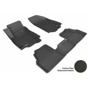 Kagu 1st & 2 Row Floor Mat for 2013-2018 Chevrolet Trax - Black