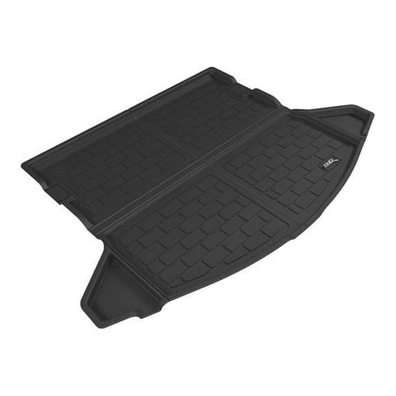 Kagu Black Cross Fold Cargo Liner Floor Mat for 2017-2020 Mazda CX-5