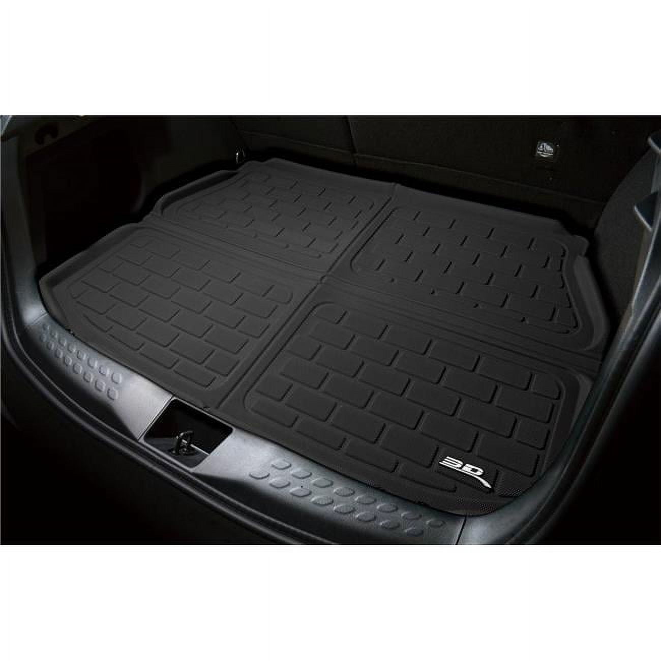 Kagu Black Lower Cargo Liner for 2021-2021 Tesla Model-Y 7-Seat