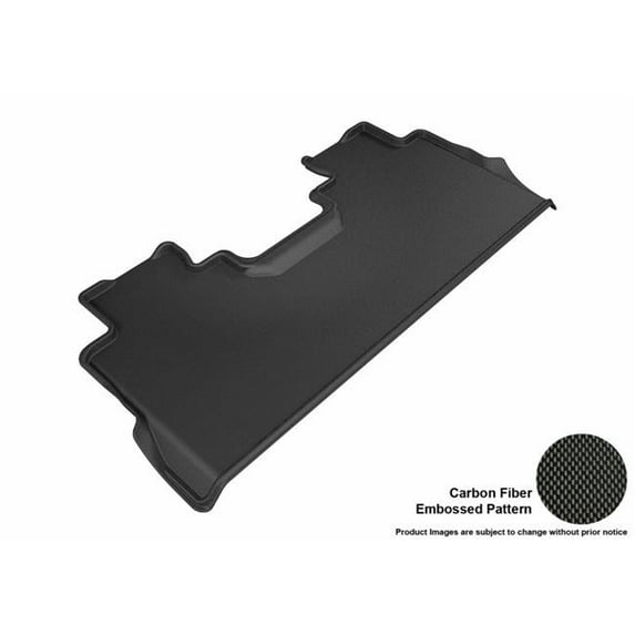 Kagu Floor Mat for 2017 to 2018 Ford Focus-250 - 350 & 450 Super Duty Crew Cab R2 - Bucket R1 - Black