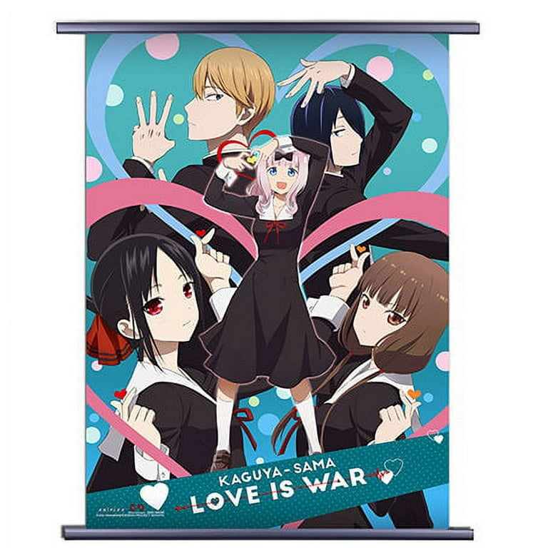 Kaguya-Sama Love is War Ultra Romantic Group Wall Scroll Poster Officially  Licensed 