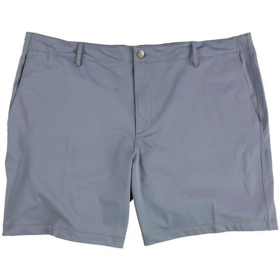 Kahala Mens Solid Casual Bermuda Shorts, Blue, 36