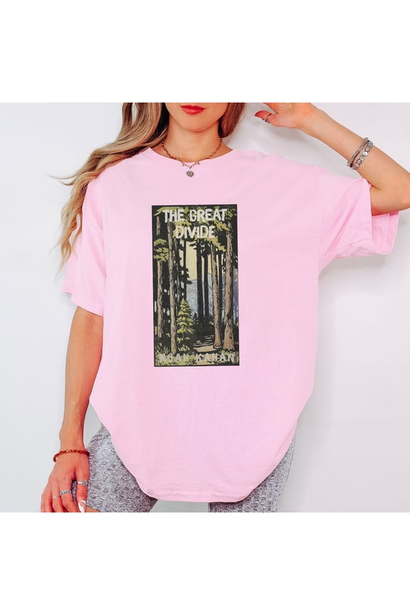 Kahan Inspired The Great Divide Graphic Tee, Noah Indie Folk Nature Shirt, Unisex Sizes S-5XL - Multicolor