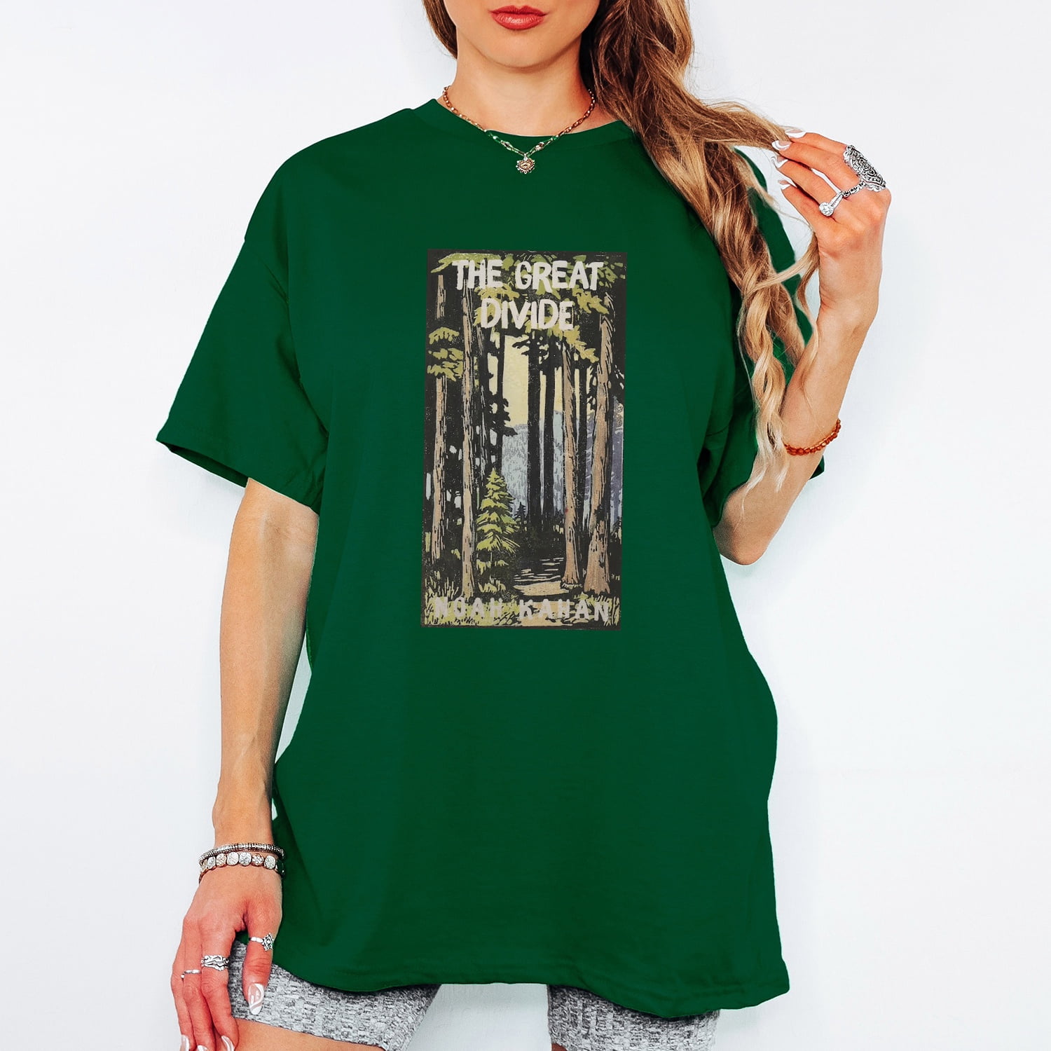 Kahan Inspired The Great Divide Graphic Tee, Noah Indie Folk Nature ...