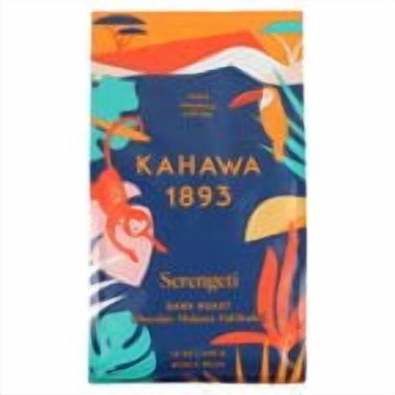 Kahawa 1893 - Coffee Whole Bean Dark Roasted Serengeti - Case of 6-12 OZ