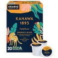 thumbnail image 1 of Kahawa 1893 Dark Roast Coffee K-Cup Pods Serengeti Blend (20 Count) - As Seen on Shark Tank, Low Acid, High Antioxidants, Naturally Sweet, Organically Grown, Ethically & Sustainably Sourced, 1 of 4
