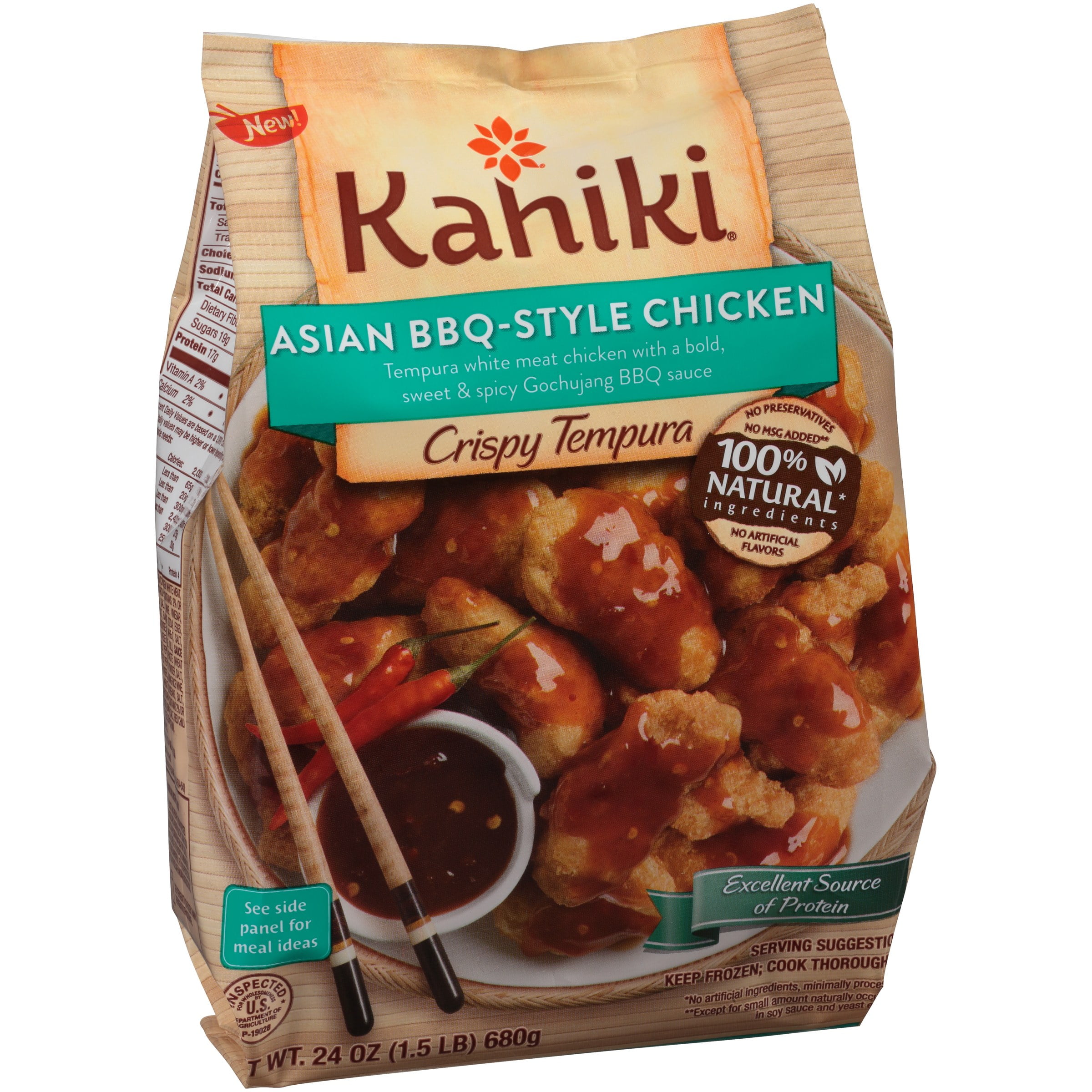 Kahiki® Crispy Tempura Asian BBQStyle Chicken 24 oz. Bag