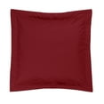 thumbnail image 1 of Kahlee Solid Red Euro Sham, 1 of 1