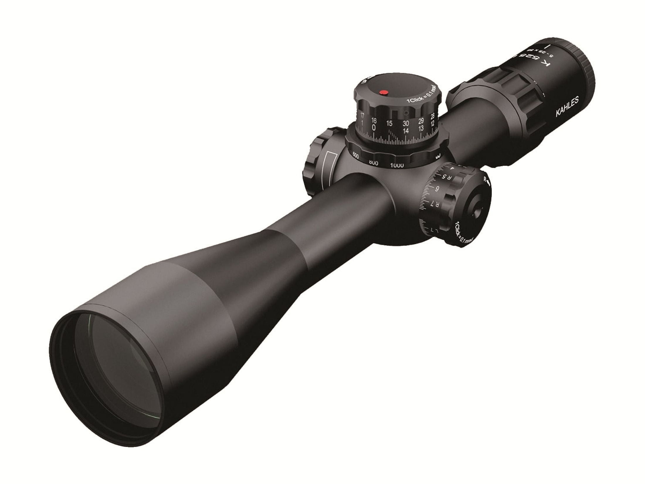 Kahles K525i DLR Rifle Scope 5-25x 56mm Illuminated SKMR4 Reticle Matte Black