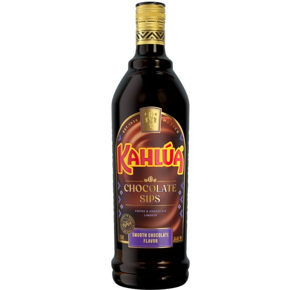 Kahlua Chocolate Sips Coffee and Chocolate Liqueur, 750 ml, 16% ABV