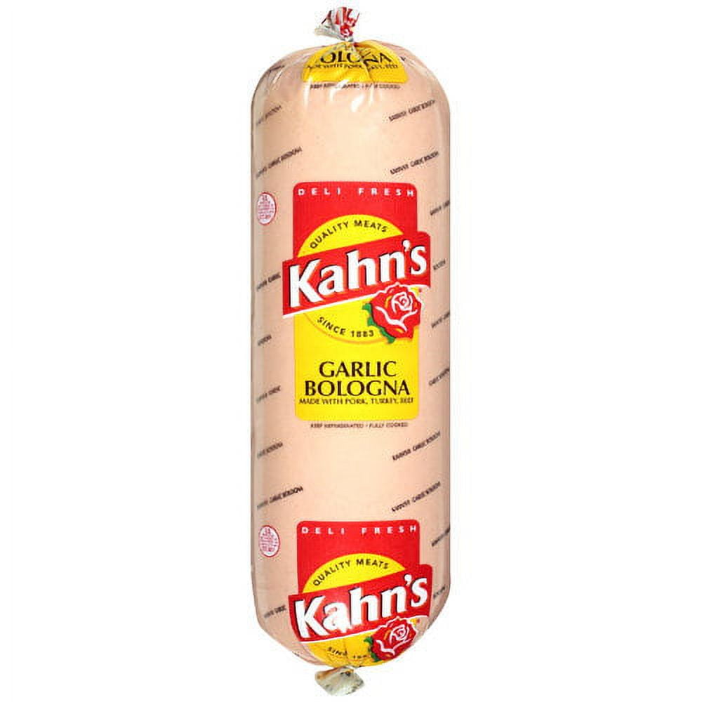 Kahn's Garlic Bologna, 1ct