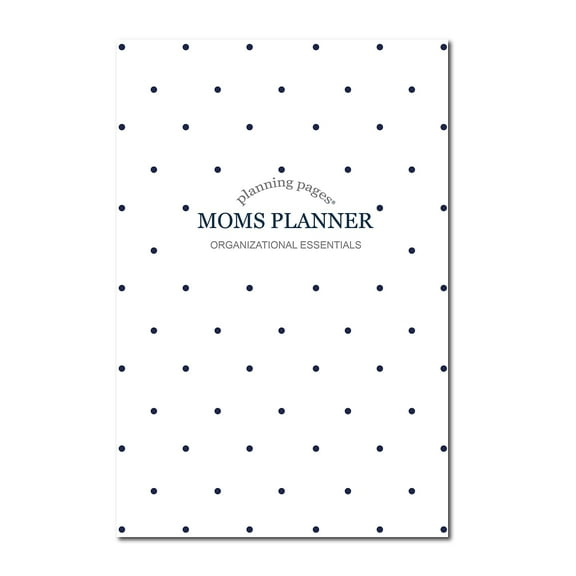 Kahootie Co. Kahootie Co Moms Weekly Planner 6" x 9" Navy and White (ITKMNW)
