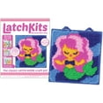 thumbnail image 1 of Kahootz DIY Crafting Mermaid Yarn Latch Kit Mini Rug, 1 of 7