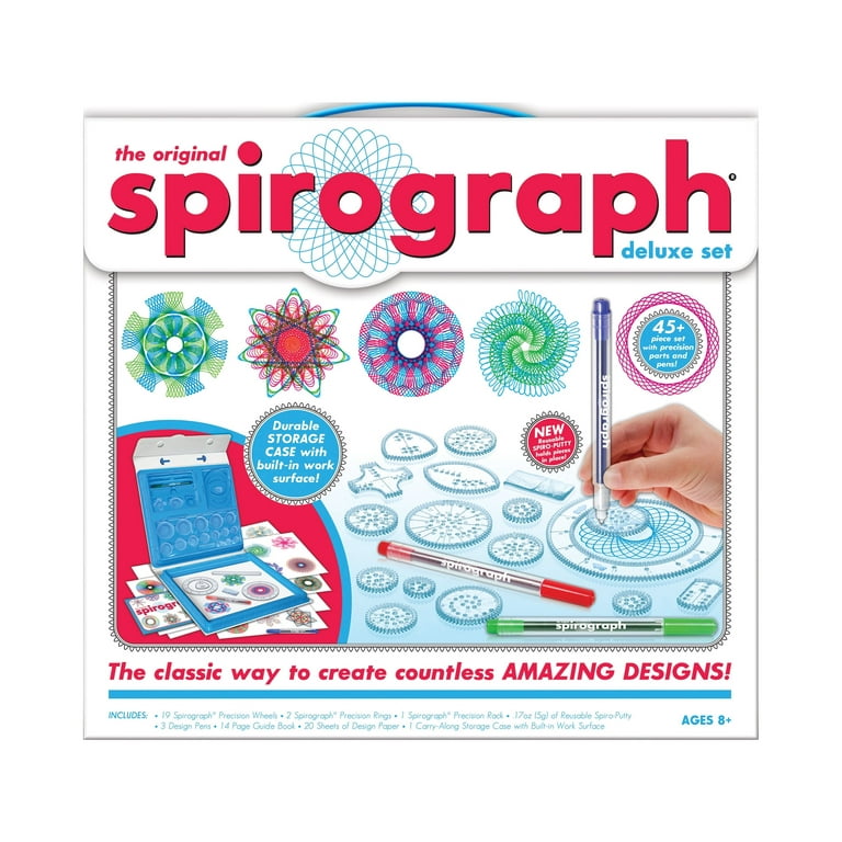 Kahootz Spirograph Deluxe Set Kid's Drawing Crafts Art Kit