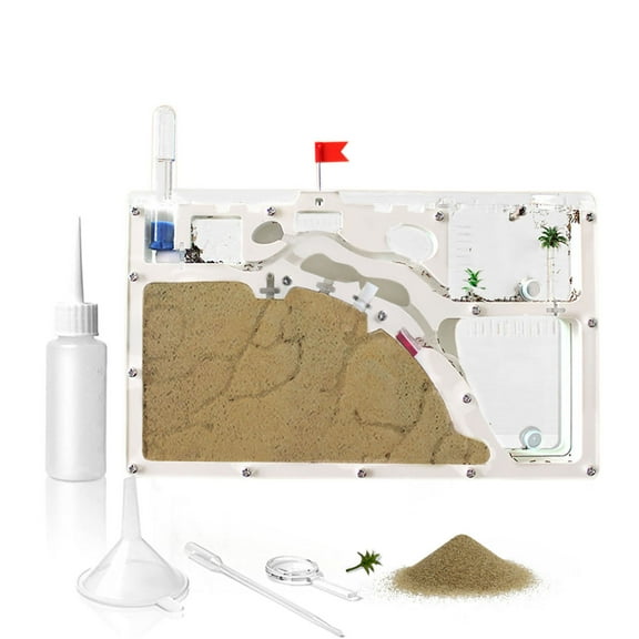 Kahopy Large Ant Farm , Sand Ant Farm Nest, Clear Acrylic Ant Farm Kit - Educational Habitat STEM Toy for Kids (Live Ant not Included)