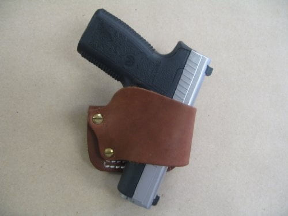 Kahr Arms 9mm, .40, .45 Leather Belt Slide Holster TAN USA