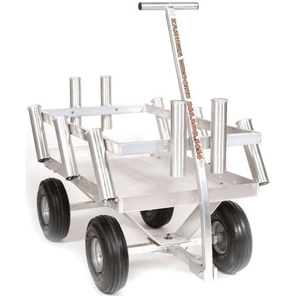 Kahuna KAHALUM555 Alumacart Sidekick Dock & Pier Fishing Wagon