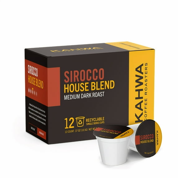 Kahwa Coffee Roasters Sirocco Single Serve Cups