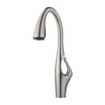 thumbnail image 1 of Kai 1-Handle Pull-Down Kitchen Faucet in Stainless Steel, 1 of 2