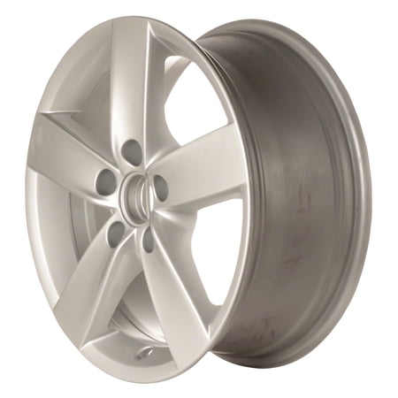 Kai 16 X 6.5 Reconditioned OEM Aluminum Alloy Wheel, All Painted Silver Metallic, Fits 2012 - 2014 Volkswagen Jetta