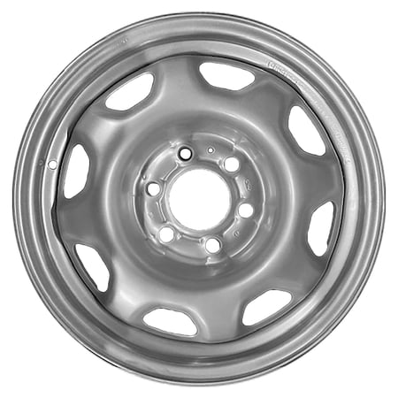Kai 17 X 7.5 Reconditioned OEM Steel Wheel, Silver, Fits 2015 - 2020 Ford F150 Pickup