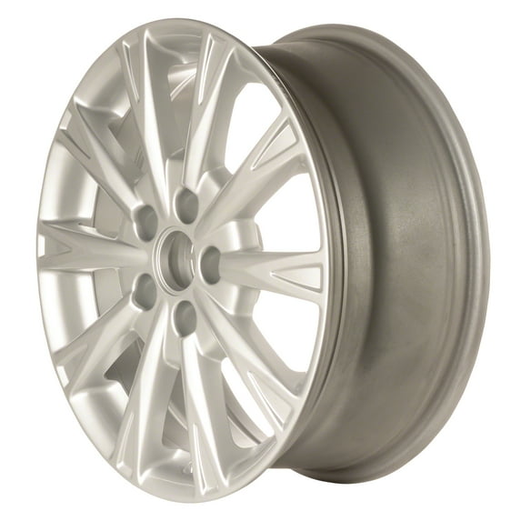 Kai 17 X 7 Reconditioned OEM Aluminum Alloy Wheel, All Painted Bright Sparkle Silver, Fits 2009 - 2011 Buick Lucerne