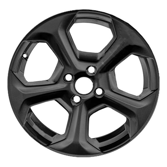 Kai 17 X 7 Reconditioned OEM Aluminum Alloy Wheel, All Painted Gloss Black, Fits 2014 - 2019 Ford Fiesta Hatchback