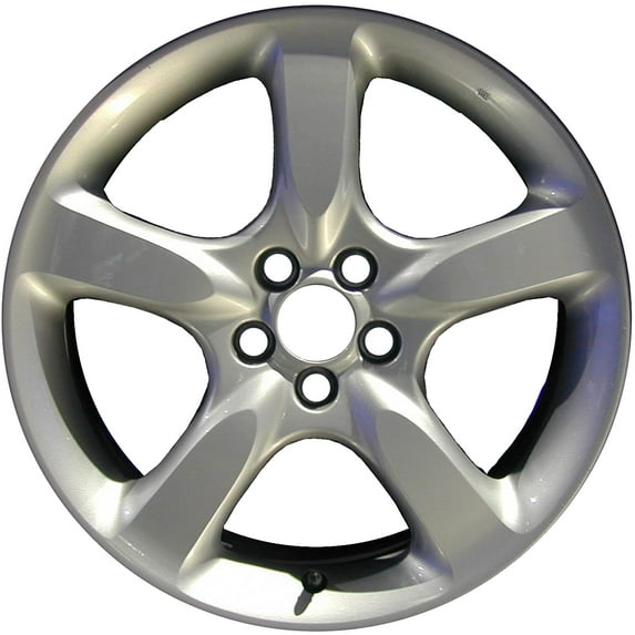 Kai 17 X 7 Reconditioned OEM Aluminum Alloy Wheel, Medium Sparkle Silver All Painted, Fits 2005 - 2009 Subaru Legacy