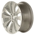 thumbnail image 1 of Kai 17 X 8 Reconditioned OEM Aluminum Alloy Wheel, All Painted Silver, Fits 2009 - 2012 Volkswagen CC, 1 of 1