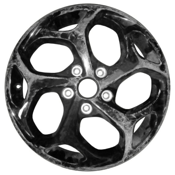 Kai 18 X 7.5 Reconditioned OEM Aluminum Alloy Wheel, All Painted Gloss Black, Fits 2021 Chrysler Pacifica Van