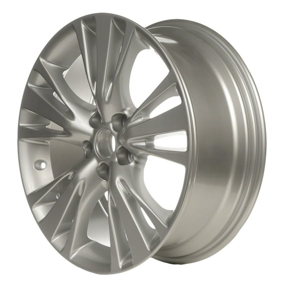 Kai 19 X 7.5 Reconditioned OEM Aluminum Alloy Wheel, All Painted Silver, Fits 2010 - 2013 Lexus RX350