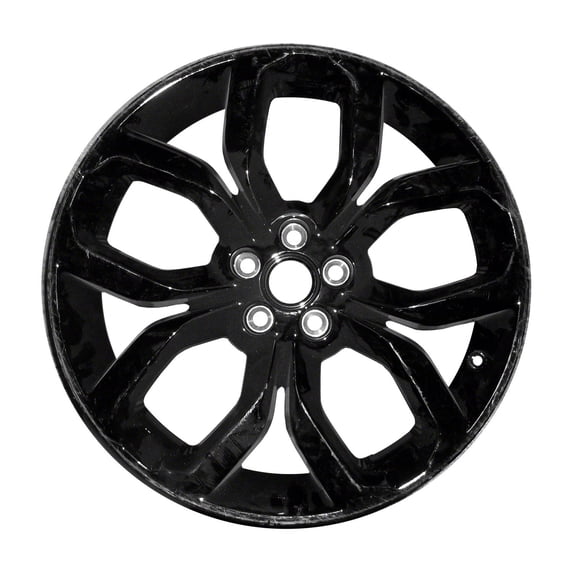 Kai 19 X 8 Reconditioned OEM Aluminum Alloy Wheel, All Painted Gloss Black, Fits 2015 Land Rover Range Rover Evoque