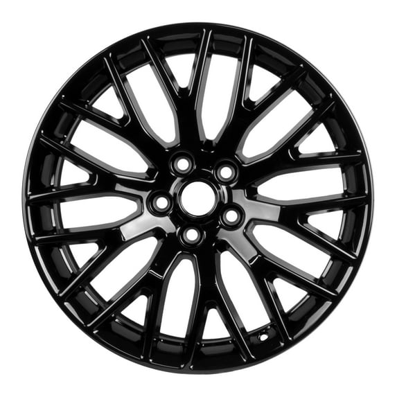 Kai 19 X 9.5 Reconditioned OEM Aluminum Alloy Wheel, Painted Black, Fits 2015 - 2021 Ford Mustang