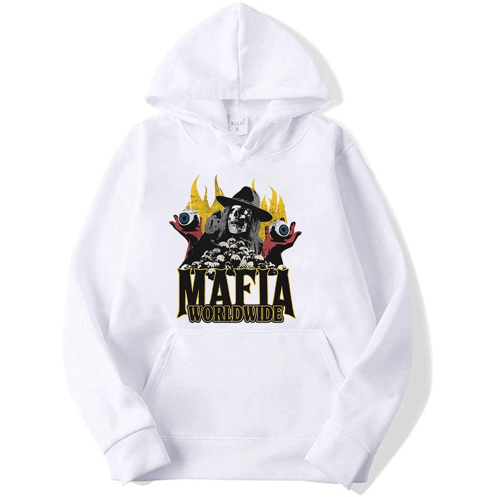 Kai Cenat Skulls On Fire Merch Hoodies Winter Men/Women Hooded