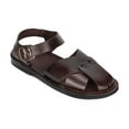thumbnail image 1 of Kai - Leather Shielded Sandal | Brown, 1 of 5