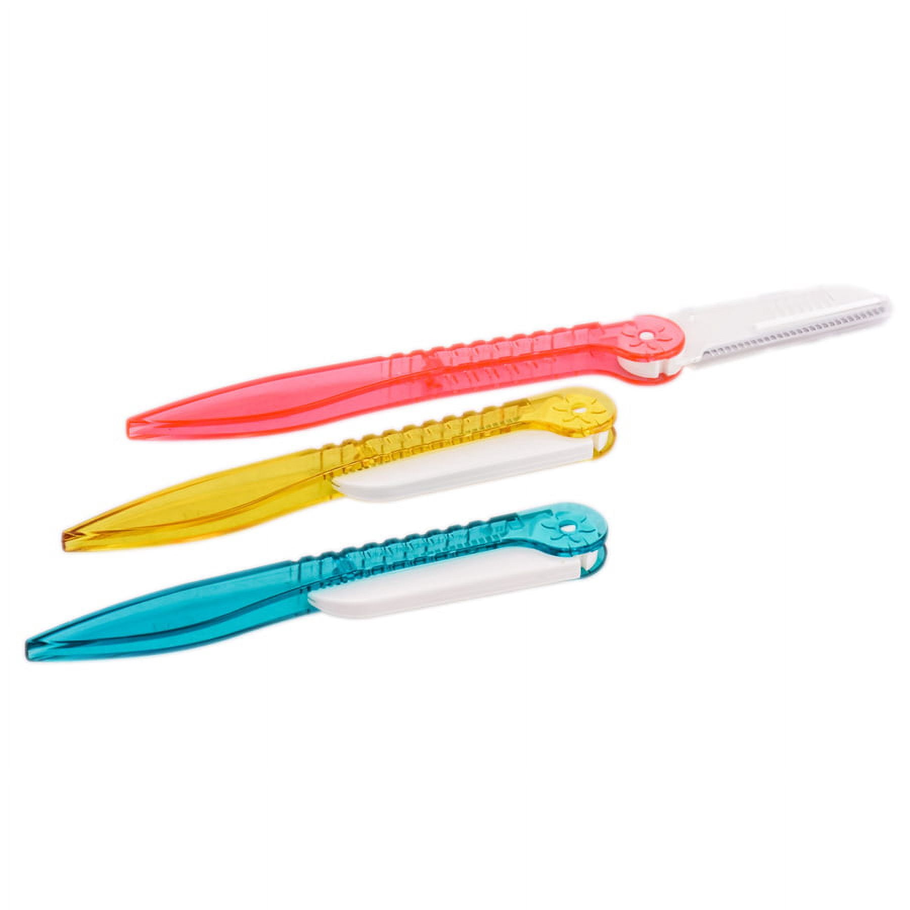 Collapsible Razor Kai Razor Disposable Razors For Ladies Folding Type ( 3 Pack) - Walmart.com