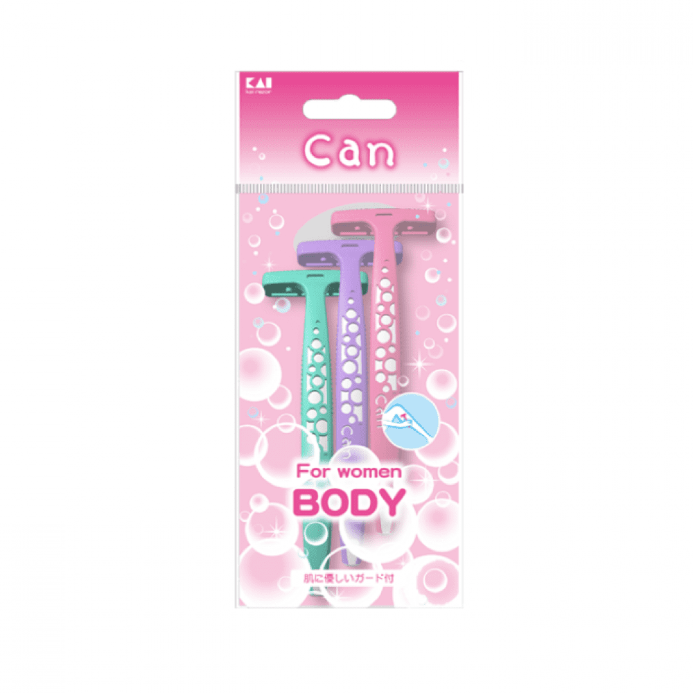 Kai Razor For Women Body Multicolor 3pcs