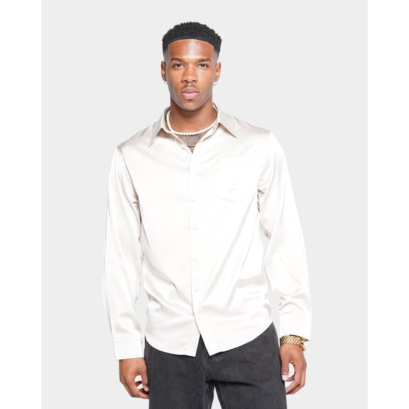 Kai Satin Button Up Shirt
