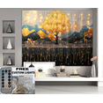 thumbnail image 1 of KaiSha LED Tapestry Wall Hanging; Modern Art Décor Home Decoration Bedroom Dorm Living Room Classic Bohemian Nature Boho Abstract Canvas Poster, 1 of 16