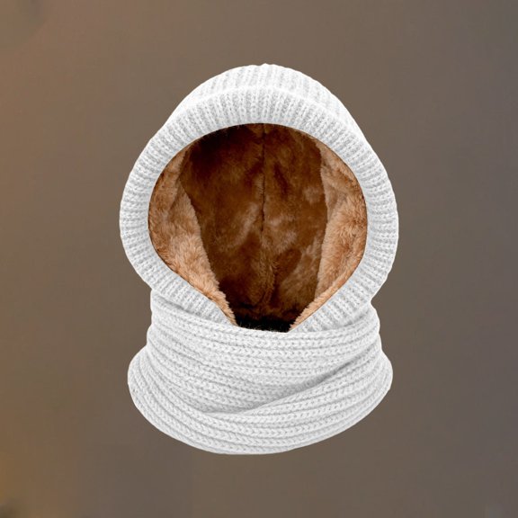 KaiXunRui hat scarf for women Women'S Winter Hat Scarf gorros de frio para mujeres Insulation Anti Cold Wind Winter Cycling Knitted Woolen Hat