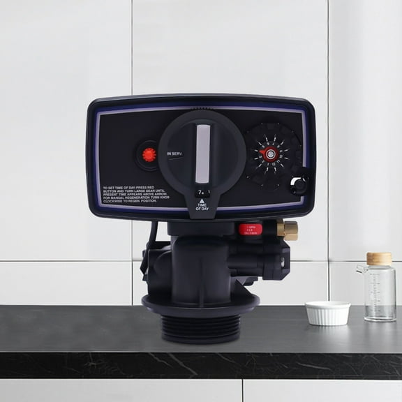 Kaibrite Water Softener Time Clock Control Valve 110V Other Hardware, Black, 4.64 pounds