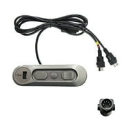 Kaidi 5 Button 5 pin 2 Connection Switch Handset Control Model KDH127H-001 for Lift Chairs Power Recliner Replacement