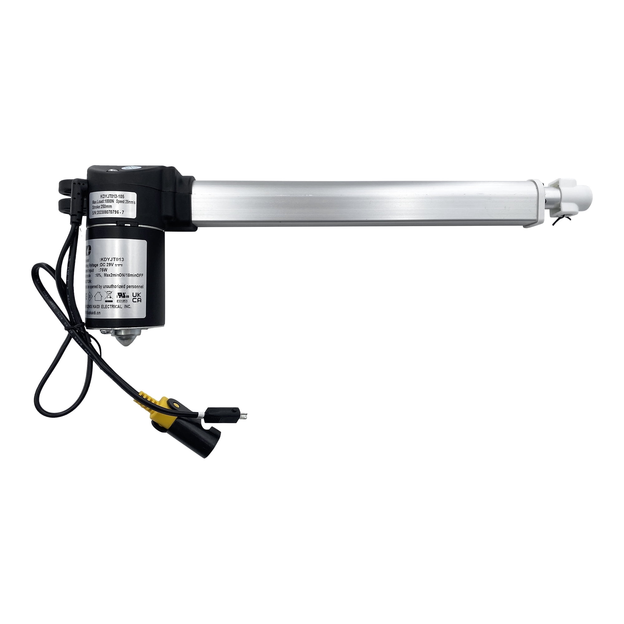 Kaidi Linear Actuator Model KDYJT013-105 Power Recliner Lift Chairs Motor Replacement