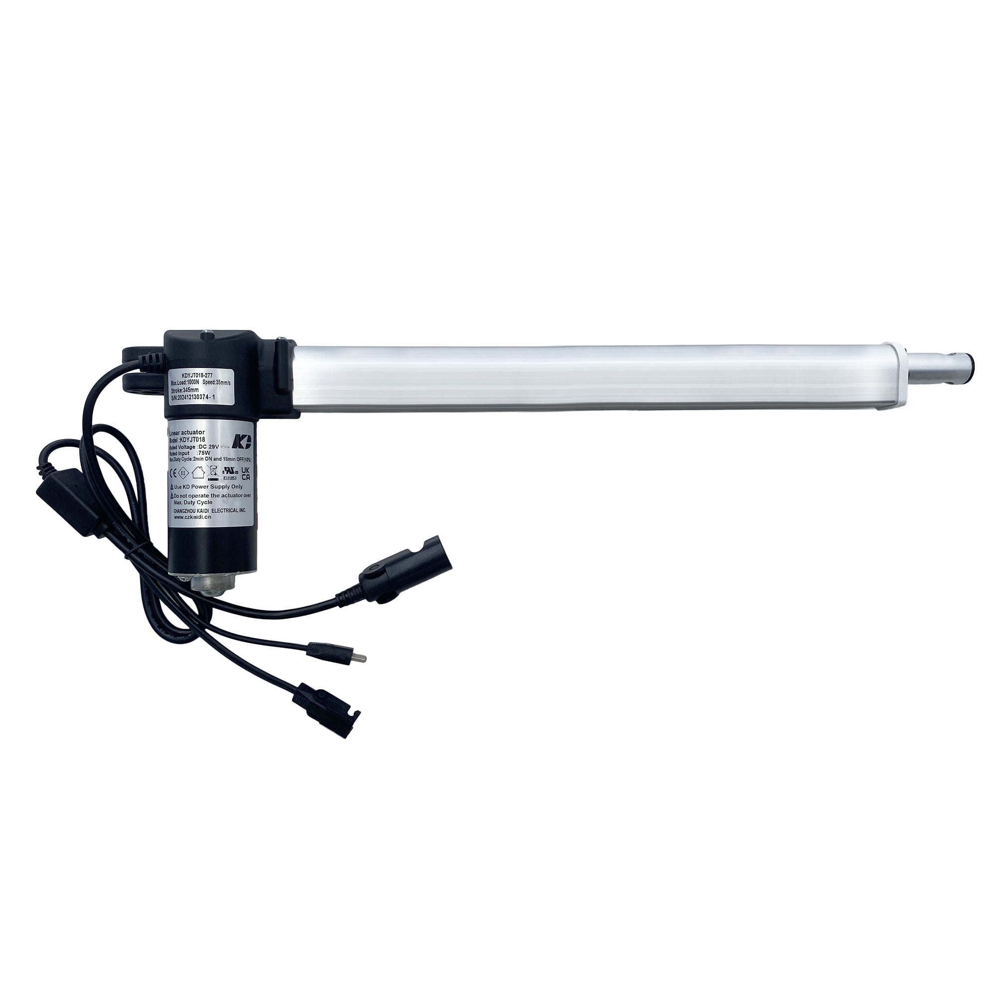 Kaidi Linear Actuator Model KDYJT018-277 Power Recliner Lift Chairs Motor Replacement