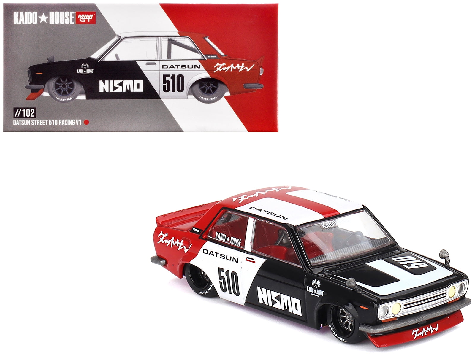 Kaido House x Mini GT Datsun 510 Street Racing V1 - Walmart.com Kaido House x Mini GT Datsun 510 Street Racing V1 - Walmart.com