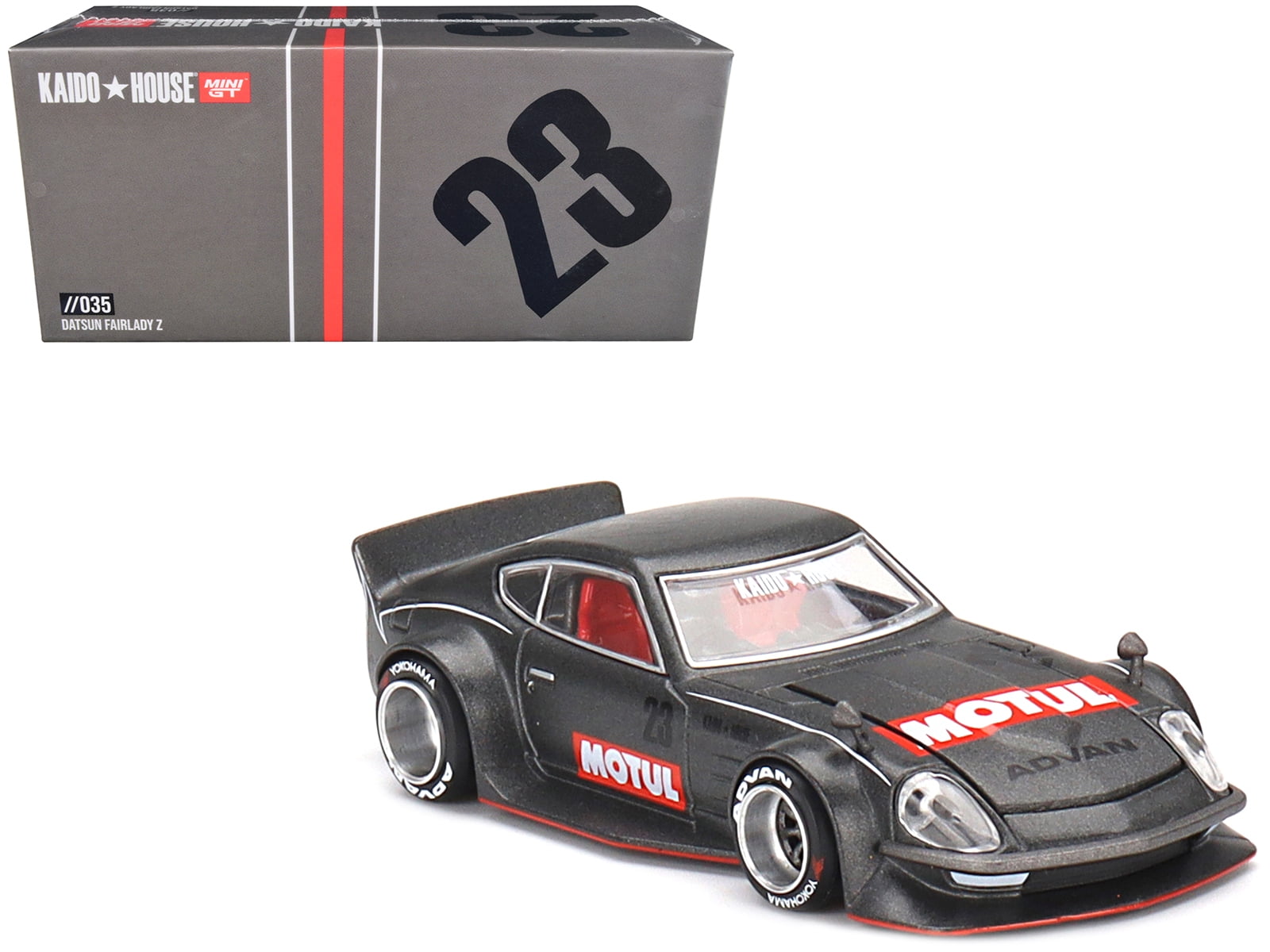 True Scale Miniatures 1/64 Diecast Datsun Fairlady Z RHD #23 Dark