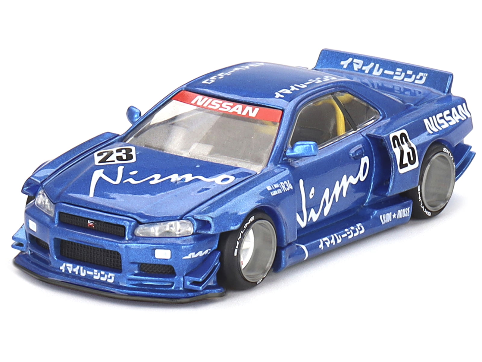 格安即決 R34 GT-R Skyline Nissan GT Mini x House Kaido Kaido V3 Works ミニカー