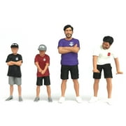 مجموعة مجسمات Kaido and Sons V2 المصنوعة من 4 قطع من Kaido House Special للنماذج بمقياس 1/64 من Mini GT