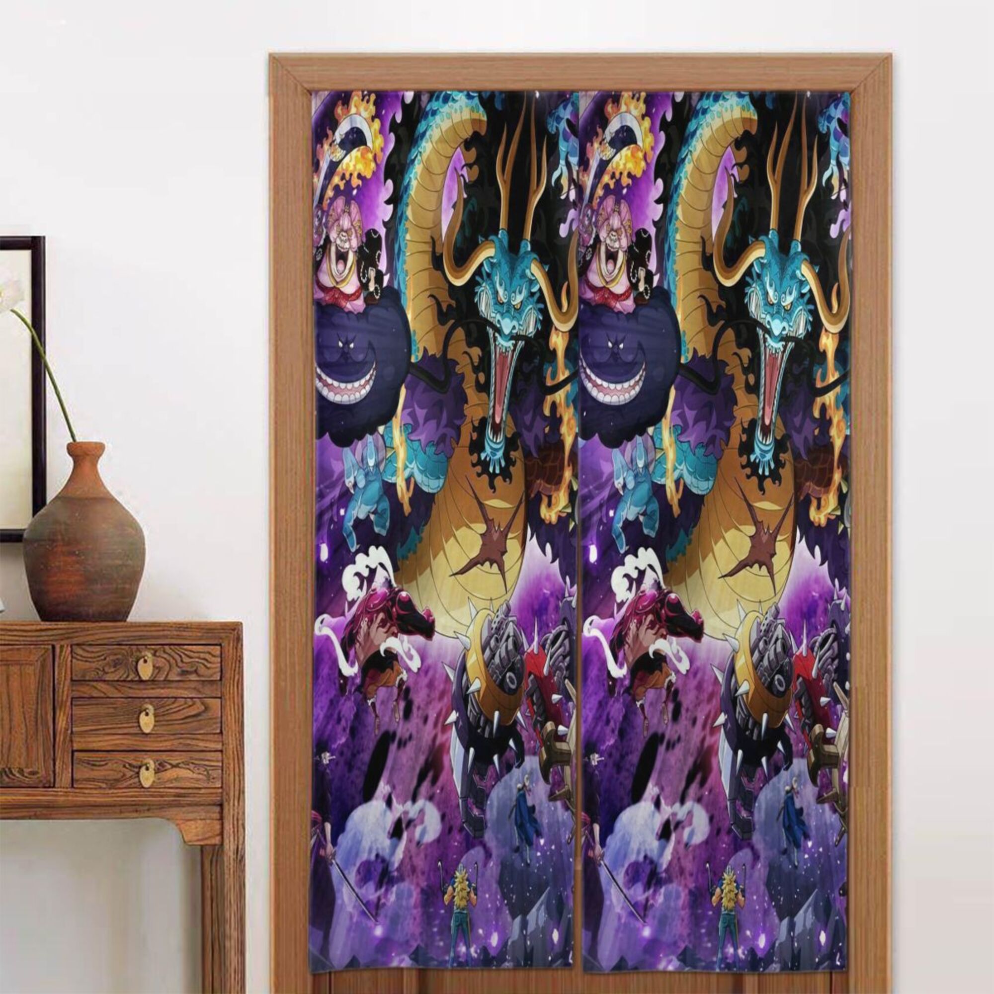 Kaidou Anime Animation Blackout Curtains,Home Decoration for Girls,Boys